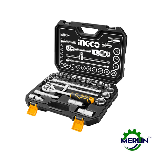 INGCO 25pcs Socket Set